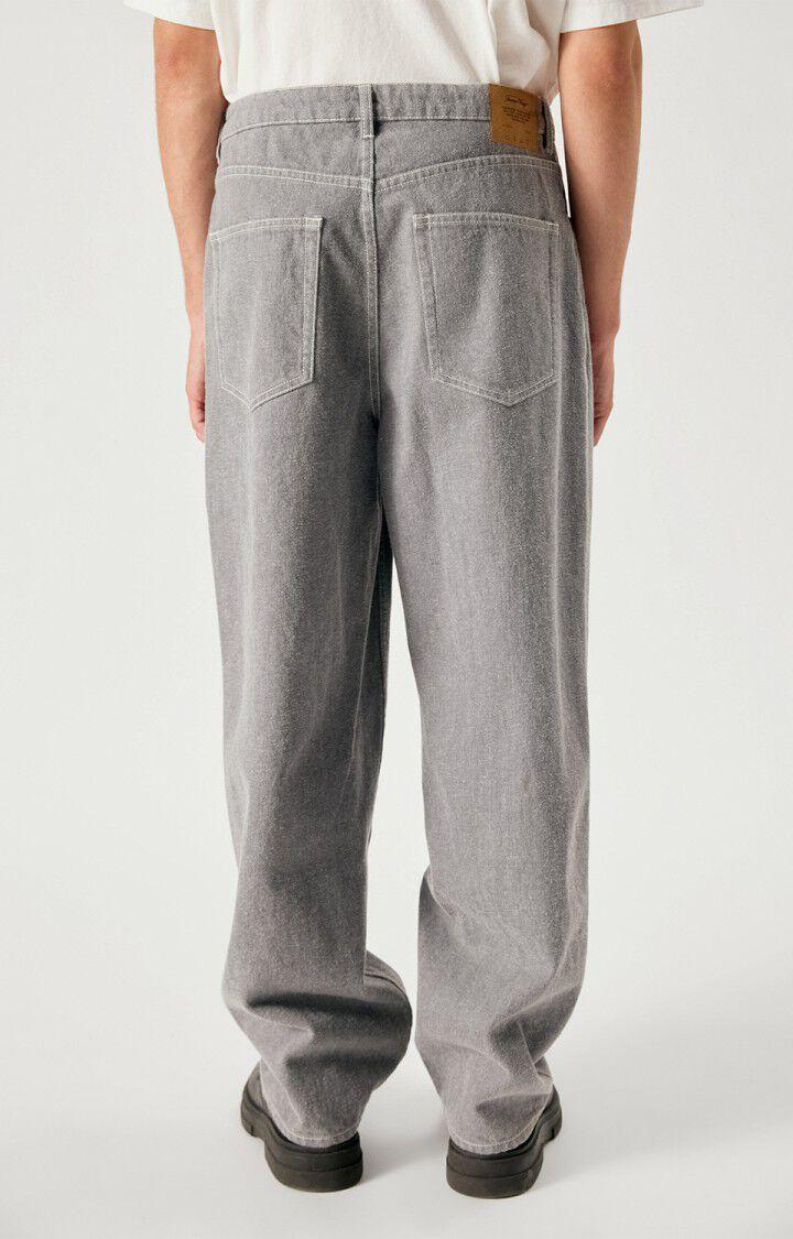 American Vintage Nafow Brushed Grey Balloon Jeans Herren grau